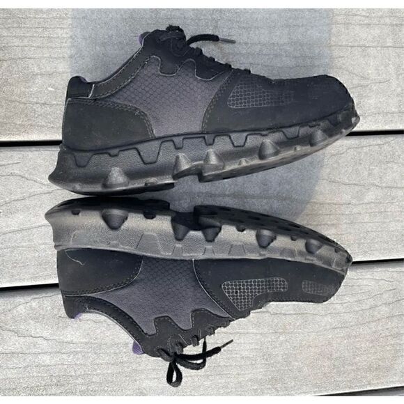 Timberland PRO Shoes Womens Size 7 W Black Purple Powertrain Alloy Toe - Picture 8 of 9